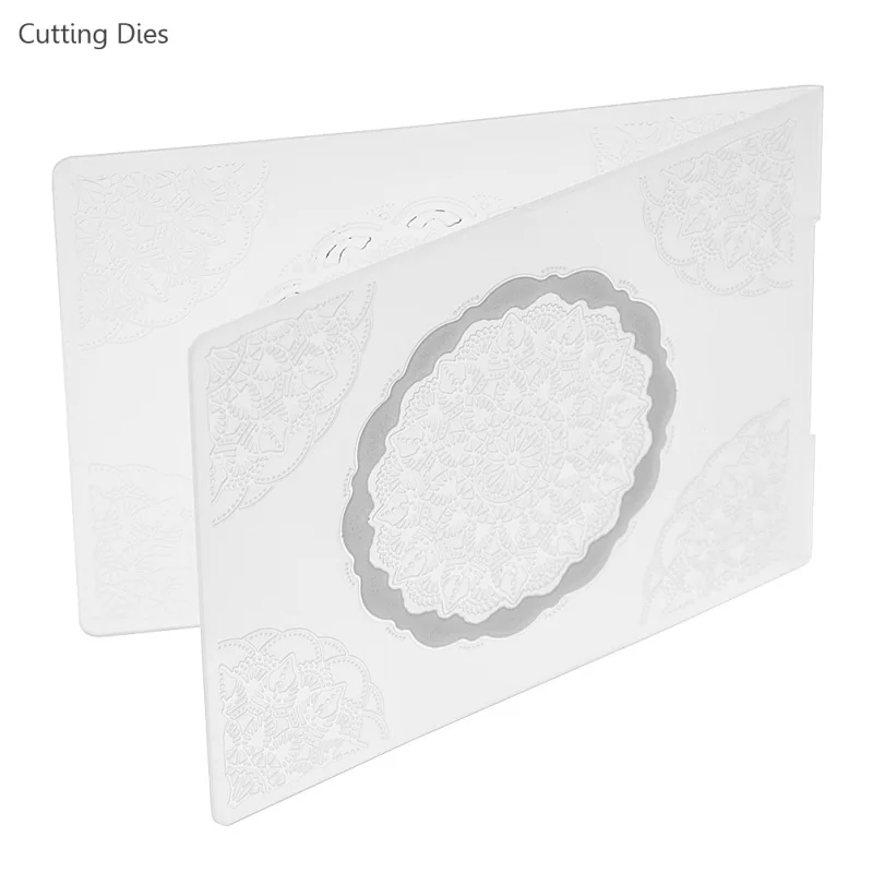 Цветок резки штампы и тиснение набор папок для бумага скрапбукинга изготовление