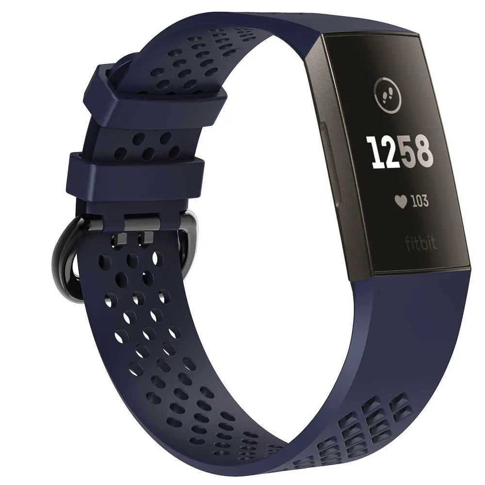 Coolaxy аксессуары для Fitbit Charge 3/3SE мягкий силиконовый водонепроницаемый браслет сменный ремешок для Fitbit Charge 3 ремешок
