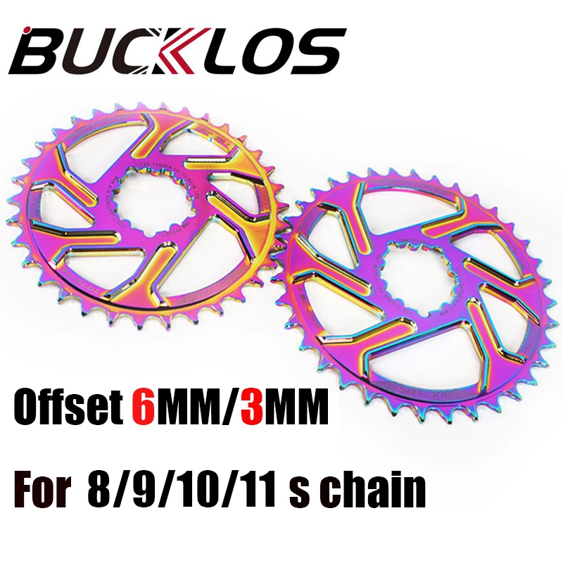 GXP MTB диаметра окружности болтов (узкая широкая цепь из колец офсетная 3 мм 6