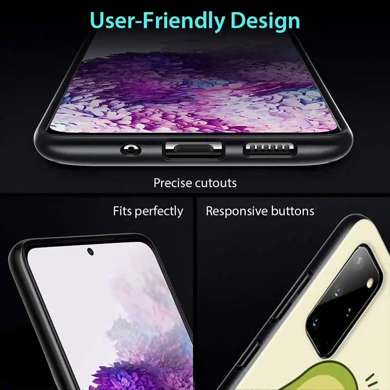 

Cute Cartoon Avocado for Samsung S20 FE Ultra Plus A91 A81 A71 A51 A41 A31 A21S A11 A72 A52 A42 A32 A12 A02S Phone Case