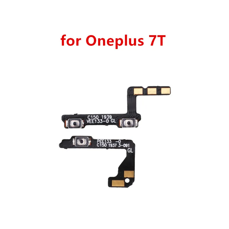 

for oneplus 7T Power Volume Side Key Button Flex Cable ON OFF Switch Flex Cable Replacement Repair Parts