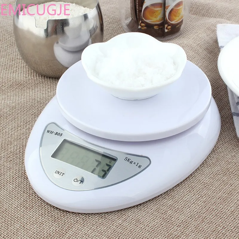Светодиодный весы для кухни SILIKOLOVE 5000 г/1 г 5 кг|Кухонные весы| |