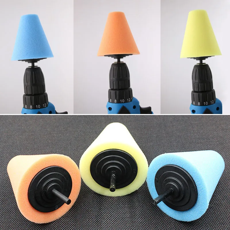 Коническая полировальная губка 6 мм для автомобиля | Автомобили и мотоциклы