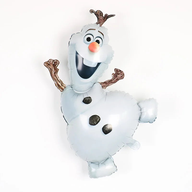 Воздушный шар из алюминиевой фольги в стиле принцессы Эльзы и Олафа Disney