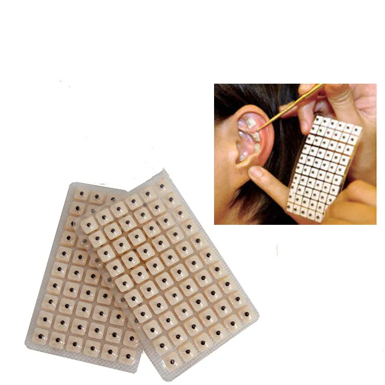 Ушные наклейки для релаксации иглы акупунктуры семена ушных прививок ушные