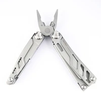 pro 16 in 1 multitool pliers folding edc hand tool set knife screwdriver tool for outdoor survival campinghunting silver
