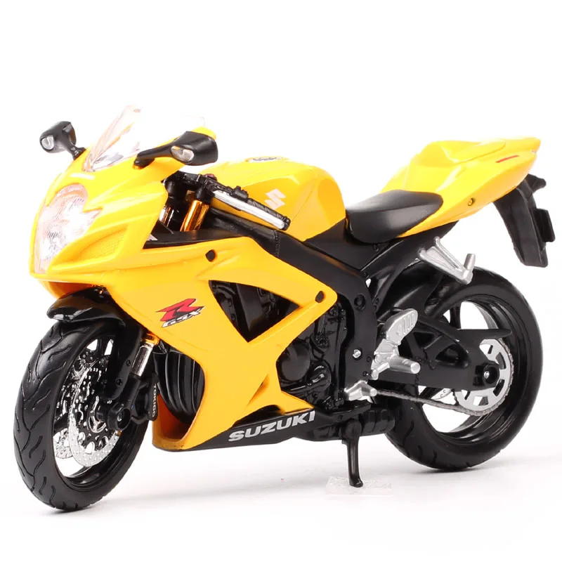 Masito 1/12 весы Suzuki GSXR600 GSX supersport Diecasts& Toy Vehicles модель мотоцикл игрушка миниатюрные сувенир для взрослых
