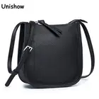 Женская сумка через плечо Unishow из натуральной кожи, 2021