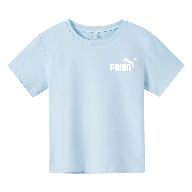 

Summer Short sleeve Kids Sport Fashion T Shirt For Boy 2021 New Print Casual T-Shirts For Girls Tops Boys T Shirt Kids Clothes