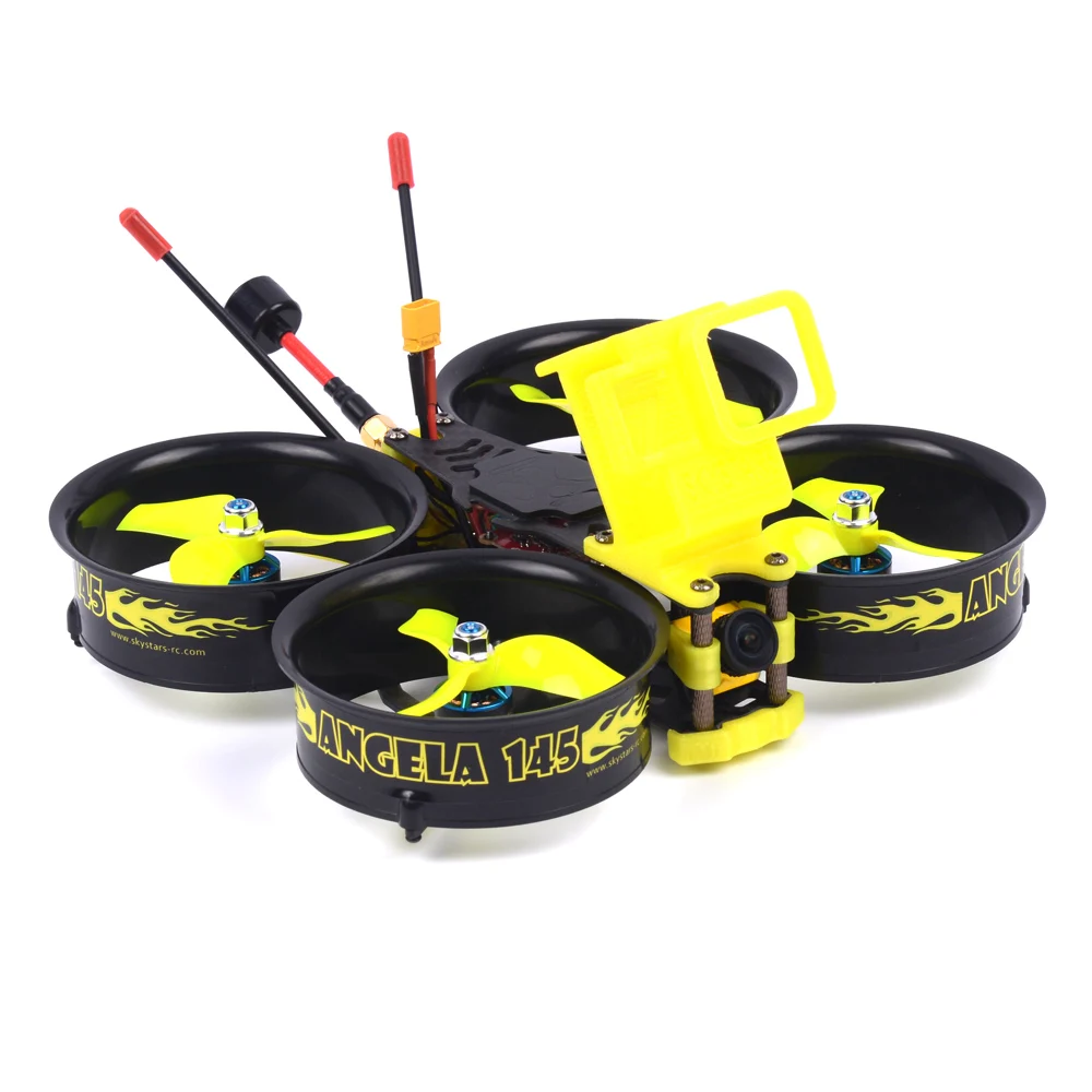 Предпродажа Skystars Angela 145 мм FPV Whoop 3-4S FPV гоночный Радиоуправляемый Дрон BNF/PNP 3 дюйма Whoop 25-500MW VTX