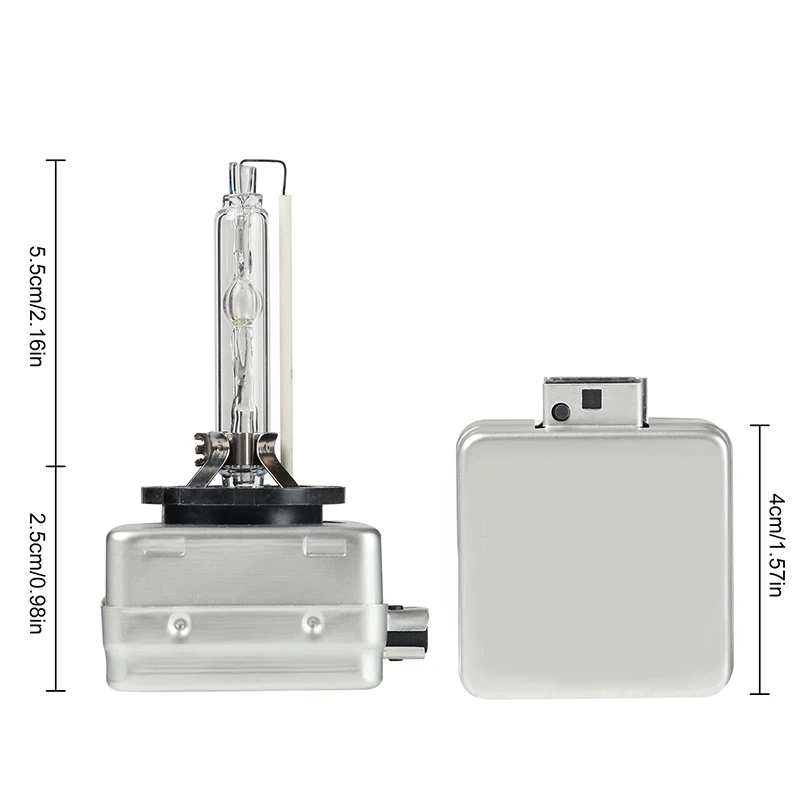 

D1S Xenon HID Replacement Headlight Bulbs 35W High Low Beam for 12V Car Head Lights, 2 Pack