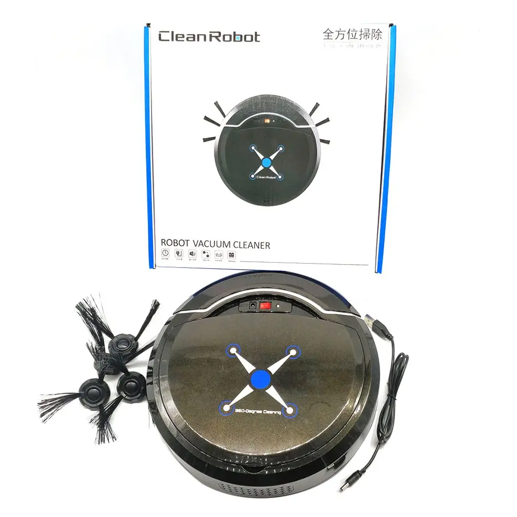 

Rechargeable Strong Suction Sweeping Smart Clean Robot Vacuum Cleaner Automatic Rechargeable Smart Sweeping Robot Cleaner