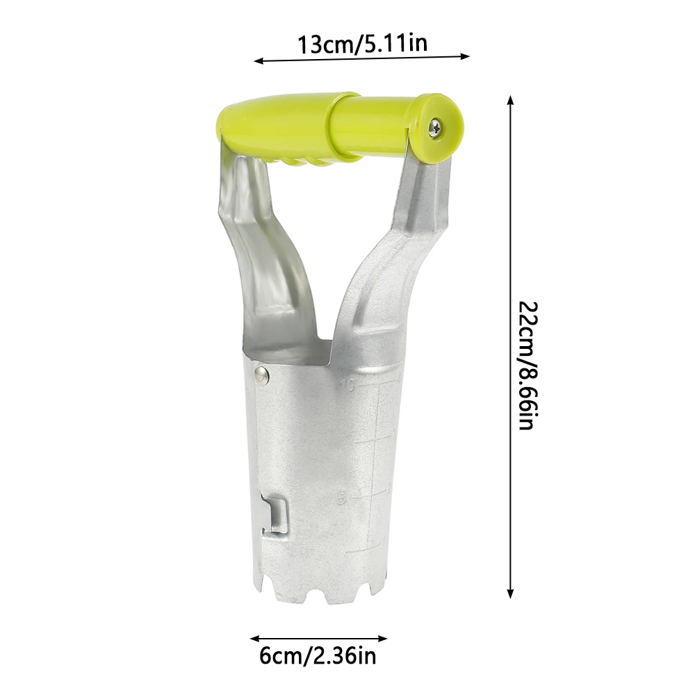 

Agricultural Transplanting Seedlings Tools Garden Hand Held Planter Steel Seedlings of Vegetables Transplanted Moving Plant Tool