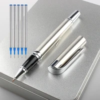 classic design metal roller ballpoint pen luxury business men writing pen buy 1 send gift 5pcs refill