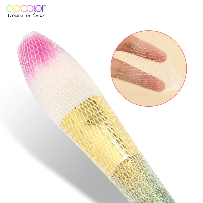 Docolor 50 шт. кисти для макияжа сетевой протектор защита эластичная сетка