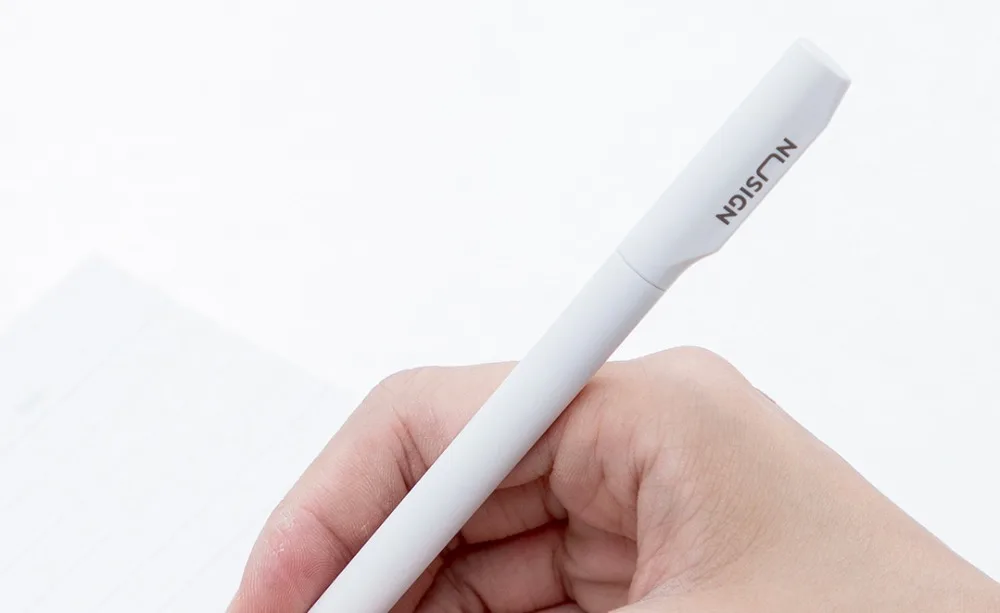 Xiaomi Nusign ручка с черным 0,5 мм Заправка нейтральная ручка цветные ручки с черным сменным поворотным переключателем плавное письмо
