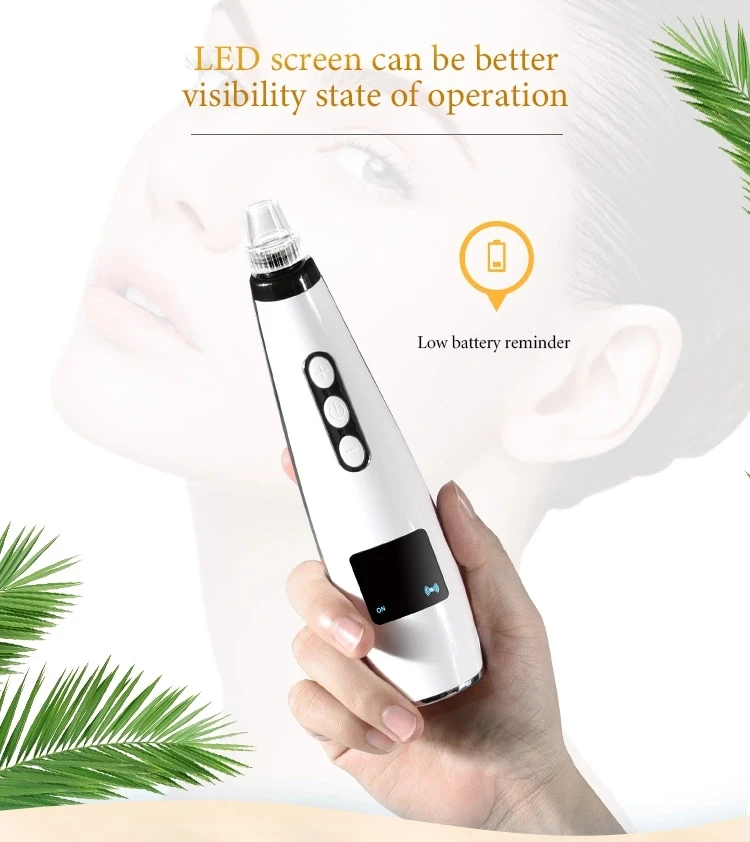 Acne Facial Blackhead Remover Pore Cleaner Vacuum electric facial massager machine | Красота и здоровье
