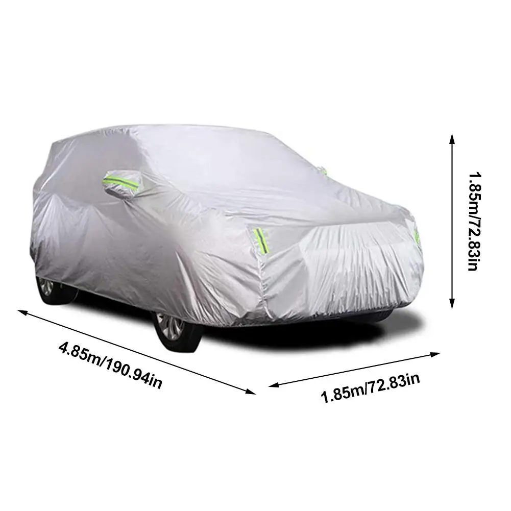 Car Protection Cover UV Resistant Waterproof Vehicle Coat Sunscreen Dust Universal Full Drop Shipping | Автомобили и мотоциклы