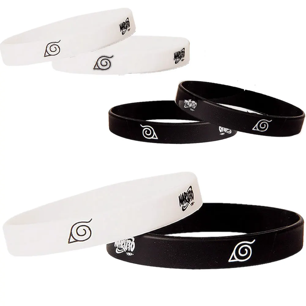 2 шт. силиконовый браслет Наруто Какаси из аниме | Игрушки и хобби