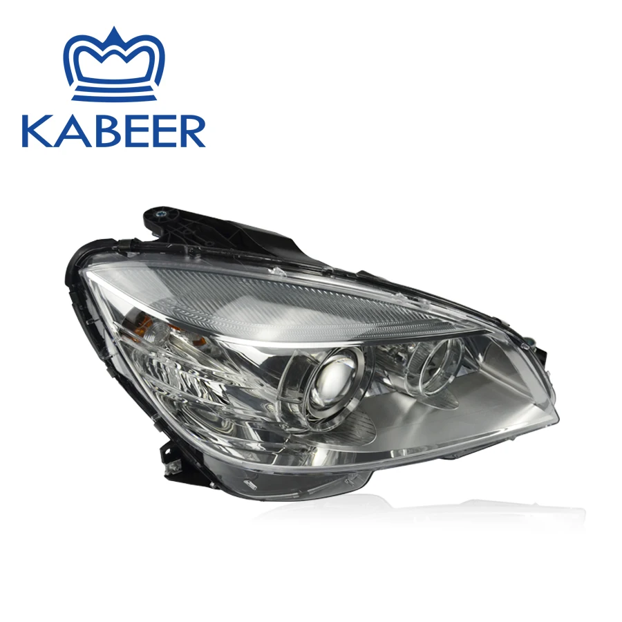 Налобный фонарь в сборе, подходит для Mercedes-Benz-w204 2009-2011 в комплекте Plug& Play aftermarket запасные части для фар