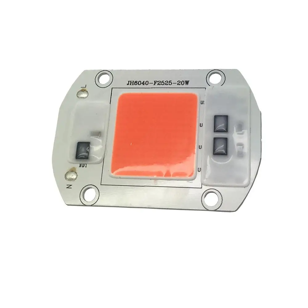 Full spectrum Драйвер на плате AC светодиодный COB модули AC230V 20 Вт 30 Вт 50 Вт вход Смарт IC драйвер для DIY Светодиодный прожектор Прожектор садовая лампа - Испускаемый цвет: Full spectrum