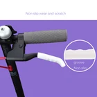 Чехол из искусственной кожи на руль для скутера Xiaomi Mijia M365, Силиконовый протектор торможения для электрического скутера Xiaomi M365