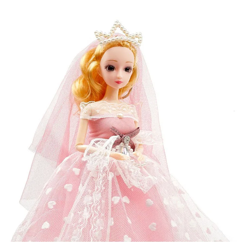 Кукла 40 см креативная Свадебная подарочная коробка принцессы набор игрушек для