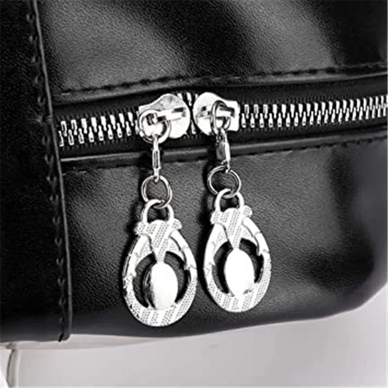 

Fashion School Backpack Anti Theft Waterproof Bookbag School Bag Top-Handle Bags Letter PVC Transparent Travel Bag Shouler Tote