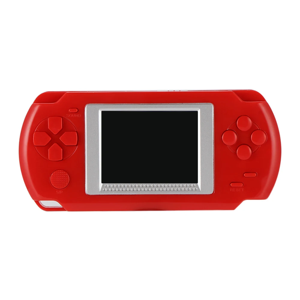 Детская портативная игровая консоль 268 различных игр 2 дюймовый цветной экран детской верхней одежды; переносной штатив для игры развлечения