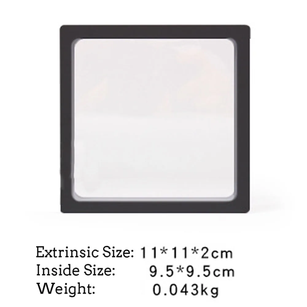 

Ring Earrings Suspension Display Stand Elastic PE Film Rack Case Dustproof Transparent Bead Bracelet Pendant Jewelry Storage Box