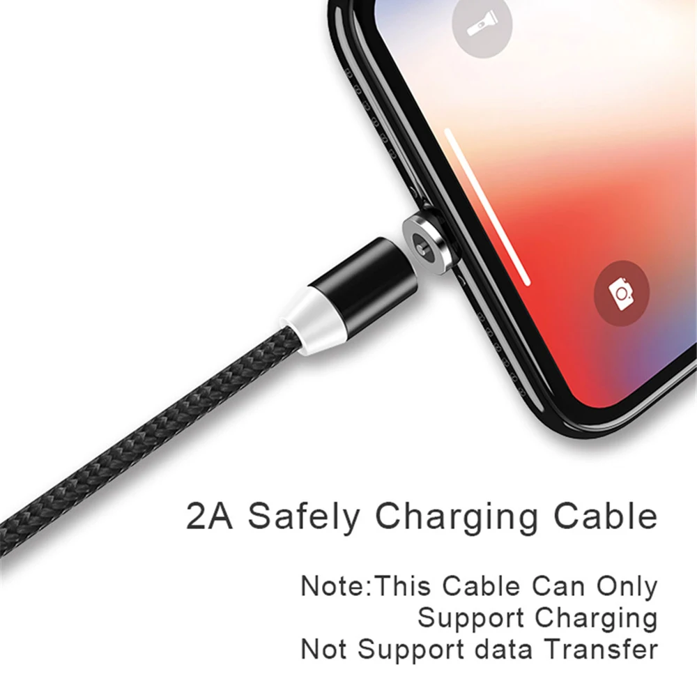1 м 2 м длинный Магнитный кабель USB C Micro USB светодиодный Usb кабель для зарядки для iPhone 8X11 Pro samsung S8 S9 A8 A80 A50 A5 A7