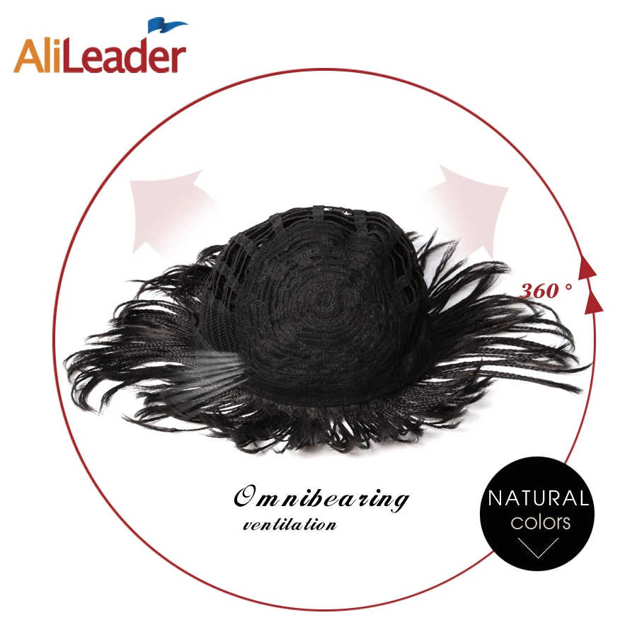 Alileader New Short Box Braids Wigs Bob Synthetic Wig Shoulder-Length For Black Women Breathable Natural | Шиньоны и парики