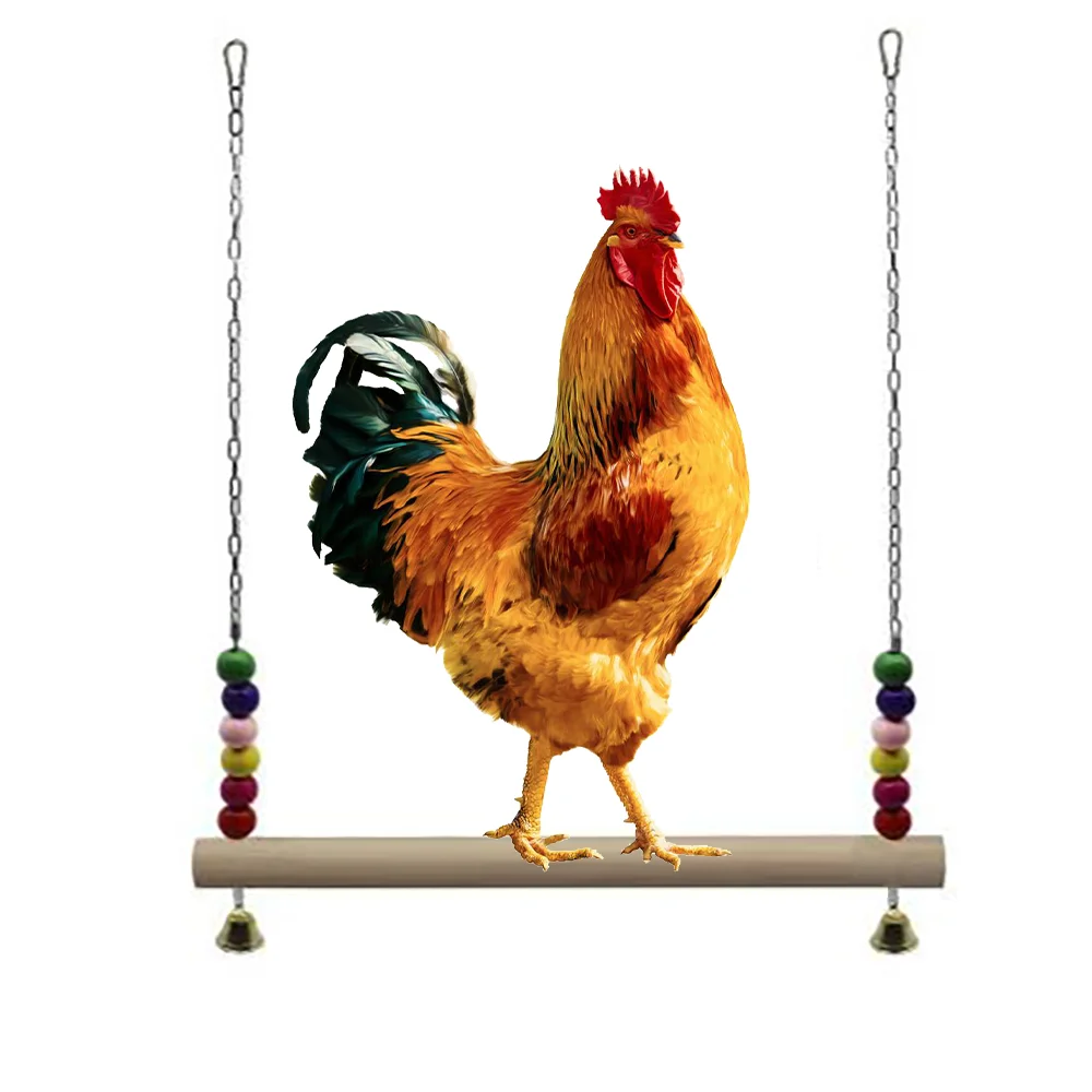 Большие куриные Лестничные Качели Висячие деревянные перчи Длиннохвостый