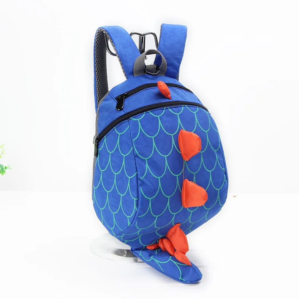 INSULAR Дети Мальчики Девочки Мода милый мультфильм 3D Динозавр Наплечные школьные сумки анти-потеря Детский рюкзак#45