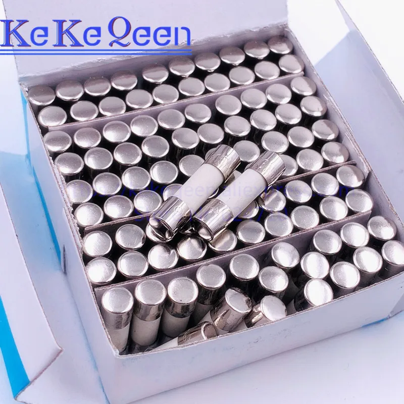 100pcs/lot Ceramic Fuse 5mm x 20mm Slow Blow 5*20 T3.15A 3.15A 250V 5*20mm | Обустройство дома