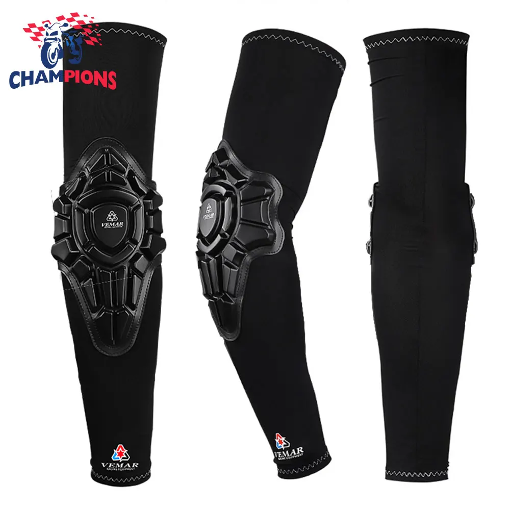 

Frost Cooling Anti-Fall Motocross Elbow Pads Kneepads For Motorcycle Moto Equipement Racing Riding Unisex Motorcycle Protection