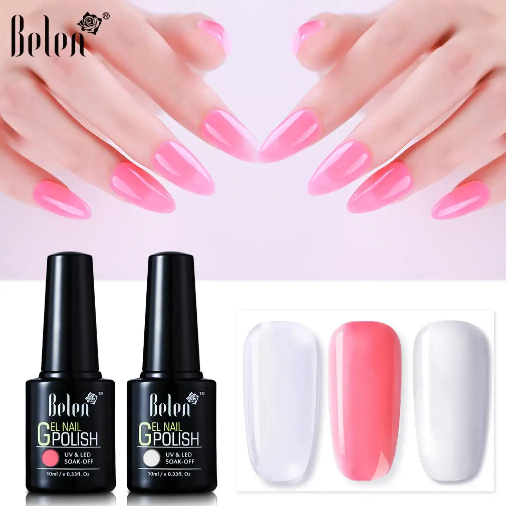 Belen 10 мл УФ акриловый гель поли строитель наращивание ногтей акрил ic полигель