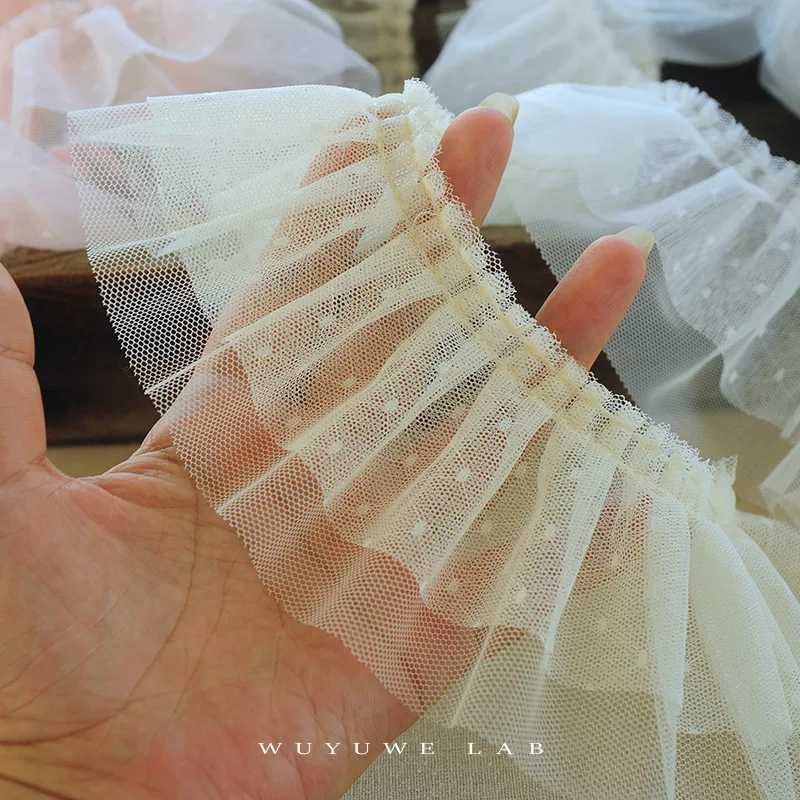 Сетчатая двухслойная термоусадочная лента из полиэстера 2 м розовая белая желтая