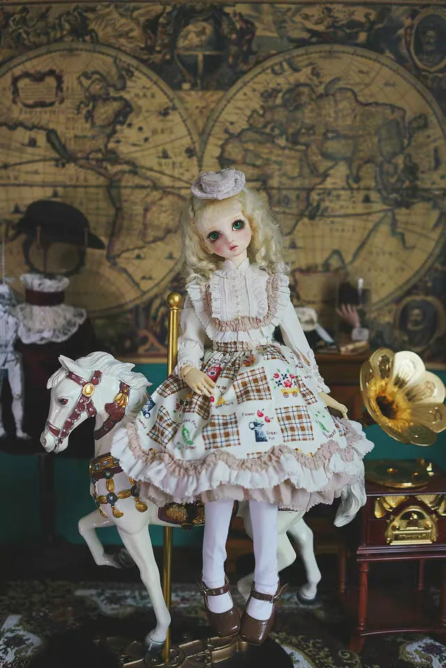 clothes 1 BJD Одежда для кукол подходит для 1/3 куклы 1/4 куклы 1/6 куклы SD10 Девушка BJD куклы - Цвет: clothes 1