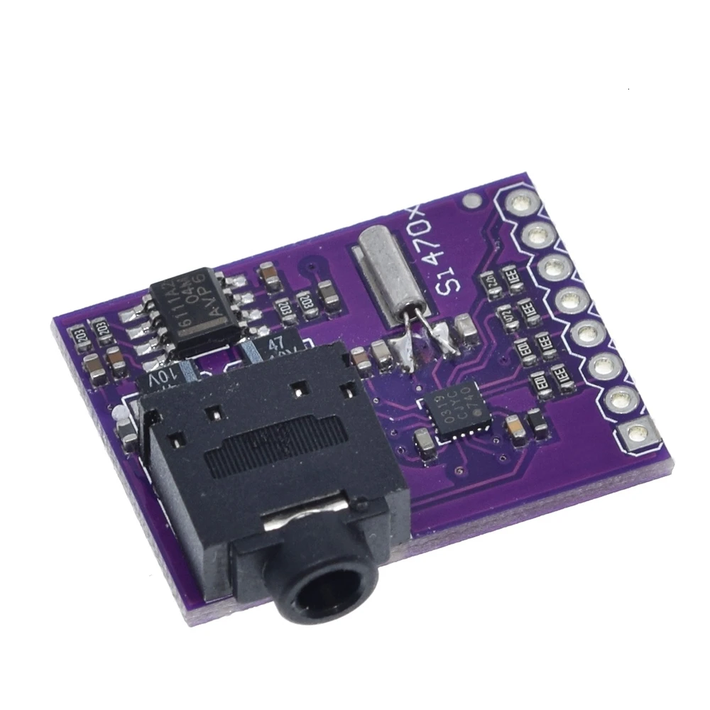 Si4703 RDS FM радио тюнер оценочный модуль прерывания для Arduino AVR PIC ARM Радио передача