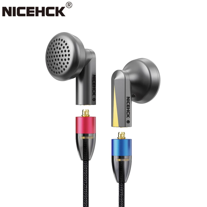 NiceHCK EBX21 ЧПУ флагманский вкладыши металлические наушники HIFI 14 2 мм Япония LCP Diaphgram