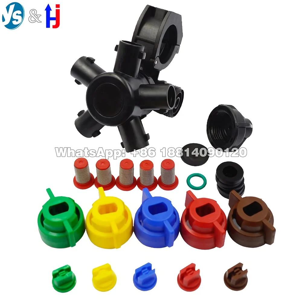 

Agricultural Drone Spray System Accessories Nozzle, Multiple Nozzle Body Assemblies for Dry Booms