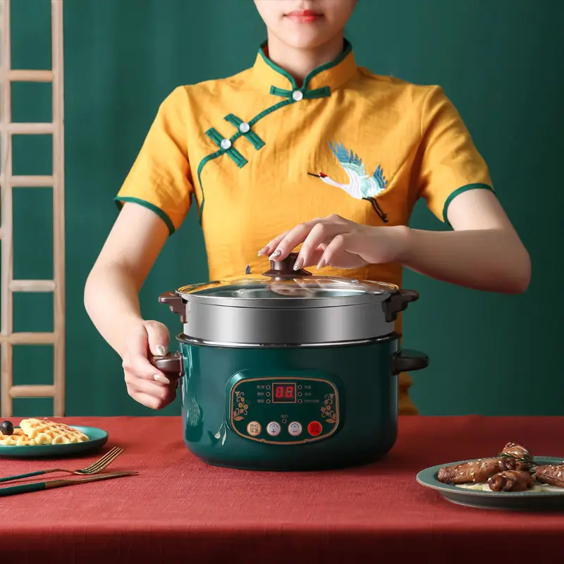 

Electric frying pan multi-function electric pot mini electric pot household hot pot non-stick small Electric cooker