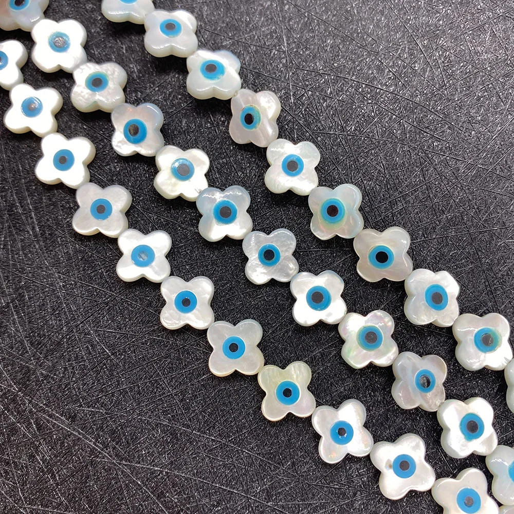 

Natural Sea Shells Evil Eye Shell Beads Used for DIY Fashion Jewelry Making Necklace Bracelet Earring Accessories Size 8-20mm