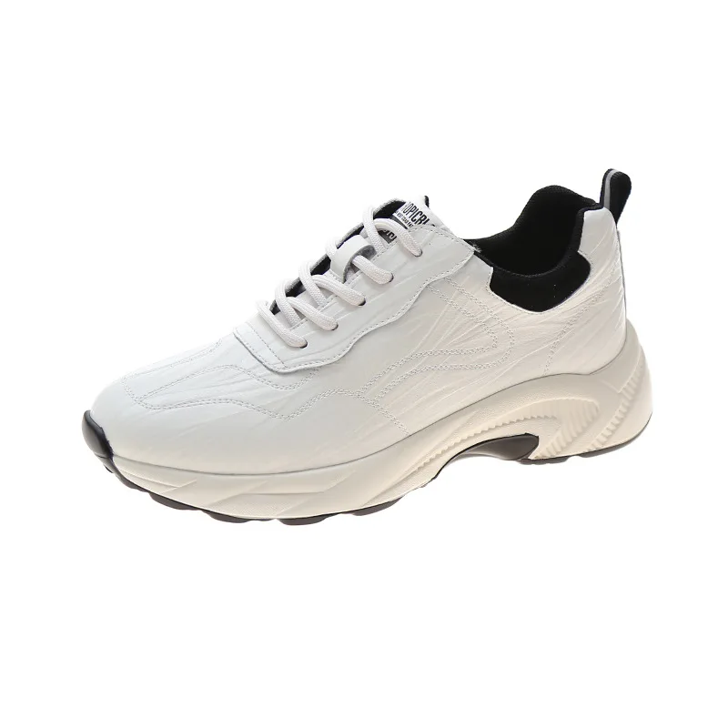 

Spring 2021 version of the new South Korean version of the tie-in casual shoes students with small white shoes