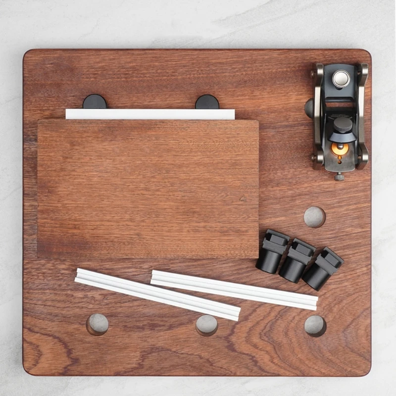 

7XEA T-Slot Track Jig Fixture Connector Aluminum Alloy Woodworking Chute Rail Matching Tenons for Carpenters Workbench