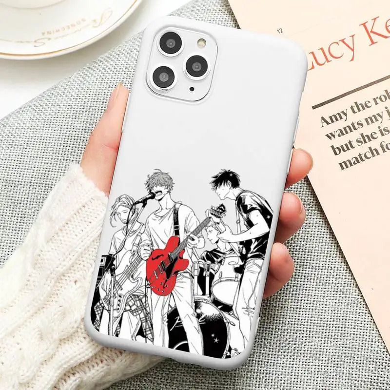 japan given anime fitted music gay phone case for iphone 12 mini 11 pro max x xr xs 8 7 6s plus candy white silicone cases free global shipping
