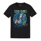 Лидер продаж, модная летняя повседневная спортивная футболка с коротким рукавом для мужчин и женщин, с 3D-принтом WWE Sasha внешний план, BOSS
