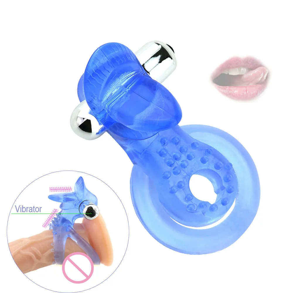 БДСМ Связывание мужской целомудрия устройство пениса Кольца Вибрация Задержка