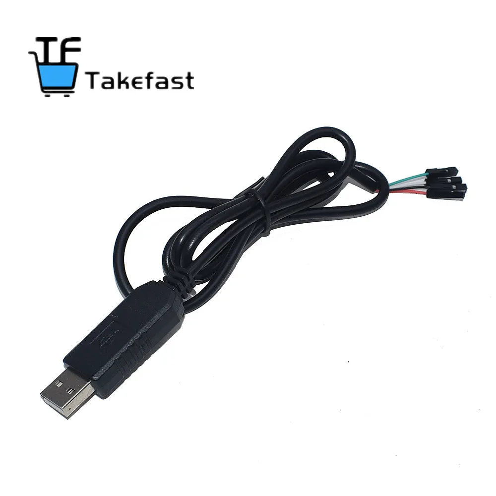 Модуль адаптера преобразователя PL2303 PL2303HX/PL2303TA USB в RS232 TTL с пыленепроницаемой